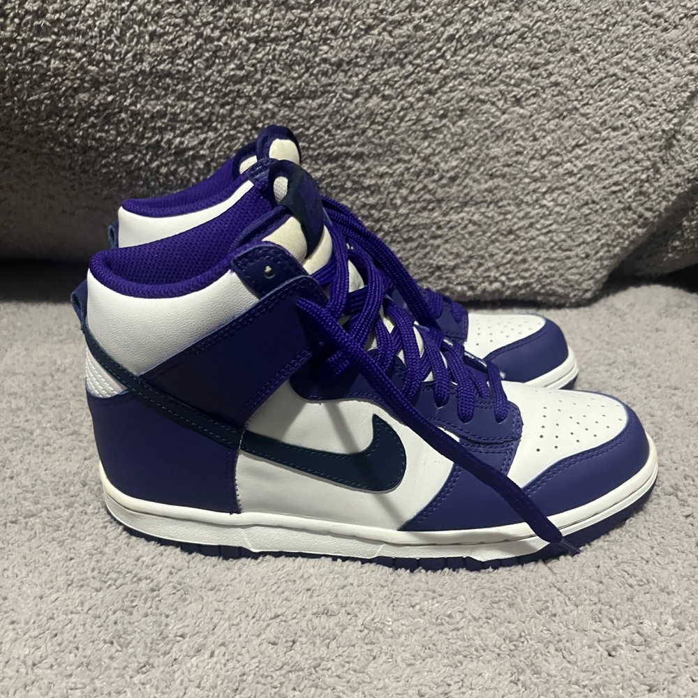 Nike GS Dunk HI “Purple Navy”